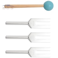 4Pcs/Set Aluminum Alloy Angel Crystal Tuning Fork 4096Hz/4160Hz/4225Hz  Tuning Fork