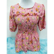 cb6-floral croptop big size 70kg below