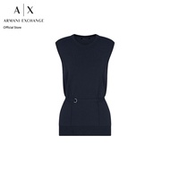 Armani Exchange เสื้อนิตแวร์ผู้หญิง รุ่น XW000584-AF10352-UB100 - สีกรมท่า