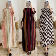 Daster Kekinian Bahan Rayon Grad A Ld 120 | Daster 3/4 Rayon | Daster Gamis Dress Panjang