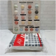 SEMEN NAT KERAMIK WARNA BIRU MUDA / OKER LANTAI / TILE GROUT AGA 1 kilogram termurah