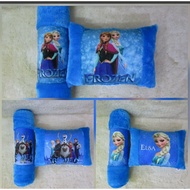 DREAMTOYS96 Pillow bolster set Anna Elsa Frozen rudolph snowman olaf pillow and bolster set