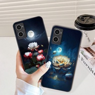 Oppo A96 4G case printed with lotus flower, Buddha Dharma, peace of mind