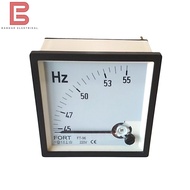 HZ METER ANALOG 96 X 96 FREQUENCY METER NEEDLE 45 - 55 HZ FORT