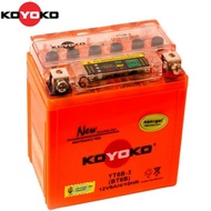 BATTERY KOYOKO YT6B BT6B ORIGINAL KOYOKO BATERI MOTOR CBR 150 / RS150 PCX 150 Vario Click Air Blade 