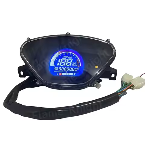 LED Digital Meter Speedometer Rpm Speed Meter Odometer Tachometer Assy For Kasinski Win 110 2009 Tra