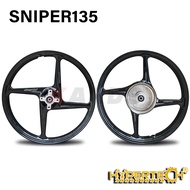 Hypertech Mags 4 Spokes Mags For YAMAHA Sniper135 Classic Vega Force Fi 1.4x1.6-17 (pair)