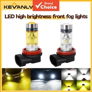 KEVANLY 1Pc Super Bright H11 H8 Car Fog Light Bulb 12V LED Yellow 4300K 6000K