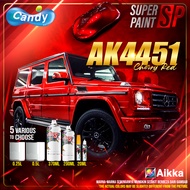 AIKKA AK4451 Cherry Red | Candy Series | Automotive 2K Car Paint Motor Body Aerosol Spray Cat Kereta