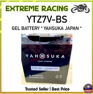 YTZ7V-BS YTZ7V BS YTZ7 V BS Gel Battery 12V7AH Bateri Yahsuka Japan Yamaha Aerox NVX155 NVX 155 NMAX