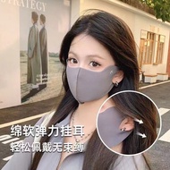 3D Ice Silk Dustproof Multicolor Face Masks Adjustable Fabric Reusable Washable Face mask