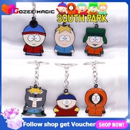 South Park Keychain Anime Cartoon Keyring Car Bag Keyring Pendant Keychain Key Accessories Kids Gift