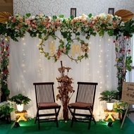 sewa Backdrop lamaran, akad nikah 3 m