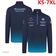 2026 New F1 Unisex Long Sleeve Coat +  F1 Williams Racing Team Jacket