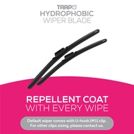 Trapo Hydrophobic Wiper Blades [FRONT WIPER] windshield windscreen coating / Silicone rubber wiper /