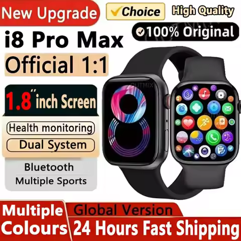 I8 Pro Max Smart Watch Sport Fitness Tracker Custom Dial Smartwatch Men Women Gift For Apple Android