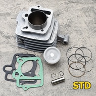 เสื้อสูบ เวฟ110 คาบู เสื้อสูบพร้อมลูก ใส่รุ่น WAVE110 ขนาดSTD/53/54MM เสื้อ110 ลูก53 เสื้อสูบ110 KFL