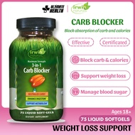 Irwin Naturals, Carb Blocker 3-in-1, Block Carb and Calories, Support Weight Loss, Manage Blood Suga