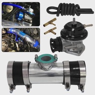 Turbo Blow Off Valve 10psi Type RS/RZ with 3inch Flange Aluminum Coupler Pipe Kit Black/Blue/Red