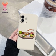Fruit stall-shaped square edge camera protection case for iphone 6 to 14promax - e6718