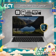 Avita Liber V14 i7 Laptop (I7-10510U 4.90GHz,1TB,8GB,14''FHD,W10) - Grey