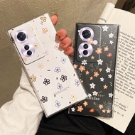 2024 New Phone Casing OPPO Reno11 F 5G OPPOReno11F Reno11F Reno 11 F 11F Lovely Cute TPU Softcase Yellow Small Flowers Handphone Case for Girls Protection Cover