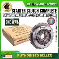 EX5/CLASS/FUTURE125/ICON/CLICK/WAVE110/DREAM110/WAVE125/CBR150/JAGUH175 STARTER CLUTCH COMPLETE ONE 