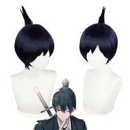 Akira Chainsaw Man Cosplay Rambut Palsu Akira Akira Watak Anime Cosplay Akira Akira Biru Hitam Rambu