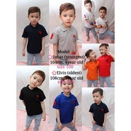 POLO -BS001- Kids Shirt / Baby Shirt Boys Fashion short sleeve Polo-T shirt
