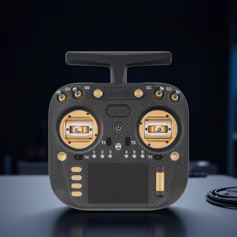 New Original TX15 Max 3.5inch IPS Touchscreen Radio Controller ExpressLRS With AG02 CNC Hall Gimbal 