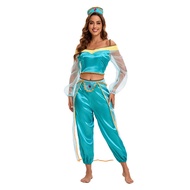 Halloween Adult Jasmine Princess Costume - Inspired by Aladdin