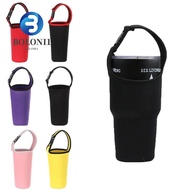 BO Anti-Hot Cup Sleeve, With Carrying Handle Insulated Water Bottle Holder, Pouch Neoprene Protective Tumbler Carrier 30oz/900ml Bottle