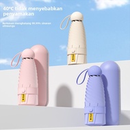 Payung Lipat Mini Comel Anti UV untuk Matahari dan Hujan, Mudah Dibawa untuk Sekolah, Kerja, dan Per