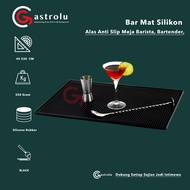 Silicone Bar Mat Silicone Mat Barista, Bartender, Kitchen 45 x 30 cm