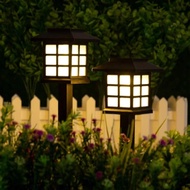 LED Solar Light Waterproof Outdoor Lawn Garden Lantern Plug Yard Decoration Solar Power