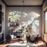 Varigated Money Tree Plant - Small Size