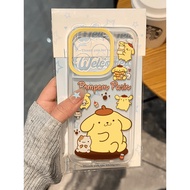 Softcase Small yellow cute dog realme clear pattern Transparent Anti-slip original 5i 6i C3 7 8 9i 1