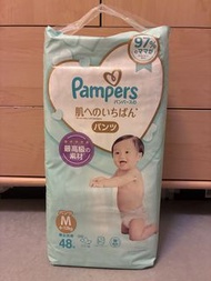 Pampers 48片中碼拉拉褲 #香港行貨  M size -Premium Skin Care Diapers