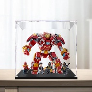 [Transparent Display Box] Suitable for Lego 76247 Anti-Hulk Armor: War Varkanda Acrylic Display Box 