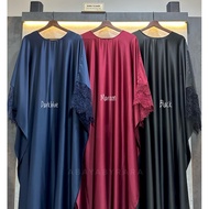 ABAYA PREMIUM muslimah material satin premium abaya dubai abaya dress muslimah abaya dress