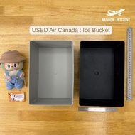 USED AIR CANADA Airline Ice Bucket | Collection Authentic Through Aircraft Use