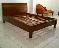 dipan minimalis  ukuran 180x200cm / tempat tidur minimalis polos ukuran no.1 / ranjang kayu jati murah