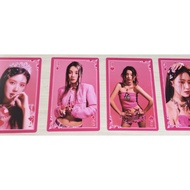GIDLE QUEENCARD OFFICIAL PHOTOCARD TRADING CARDS 5 PCS