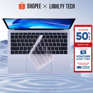 Laptop Keyboard Cover 13 - 14 in & 15 - 17 Silicone Waterproof, Dustproof, Anti-Stain