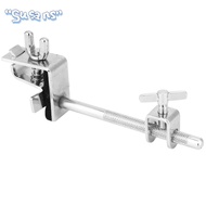 SUSANS ​Cowbell Clamp​, ​Silver ​Adjustable Height​ ​Drum Cowbell Mount​, Durable ​Drum Hardware Cla