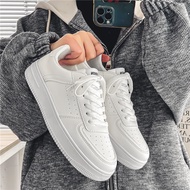 Little White Shoes Men Summer Breathable Teenager Casual All-Match Men Shoes Student Pure White Spor