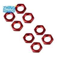 Wheel Hex Hub Nut Cover N10177 for RC1:8 el Car,Red