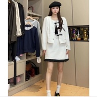 Ready Stock 0904 [Xiangniu Strictly Selected] Suit S Length 46 Bust 90 Skirt Length 44 Waist 62 Hip 