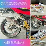 Knalpot proliner CBR 150R TR-1R SHORT ALL NEW CBR 150