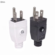 [Dhin] American Detachable Plug American 15A AC Electrical Power Male Plug Adaptor Adapter Wire Rewi